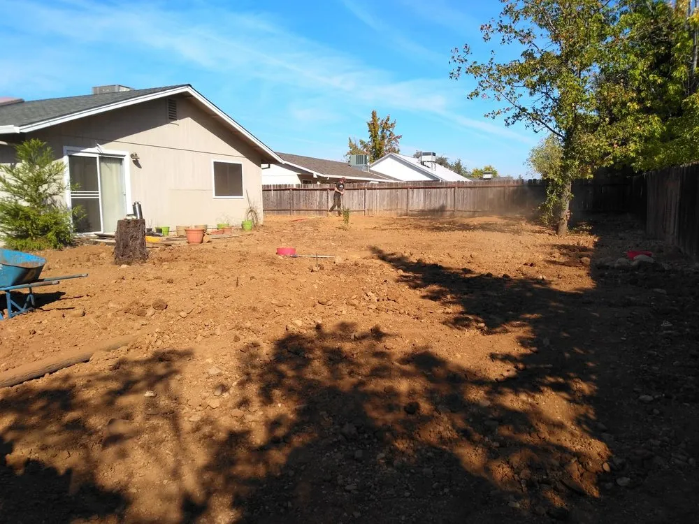 Reliable lawn mowing service for homes in Redding, CA by Stevensons Construction