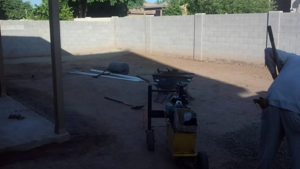 Affordable yard maintenance with custom design in Phoenix, AZ by Steve's Complete Lawn Service