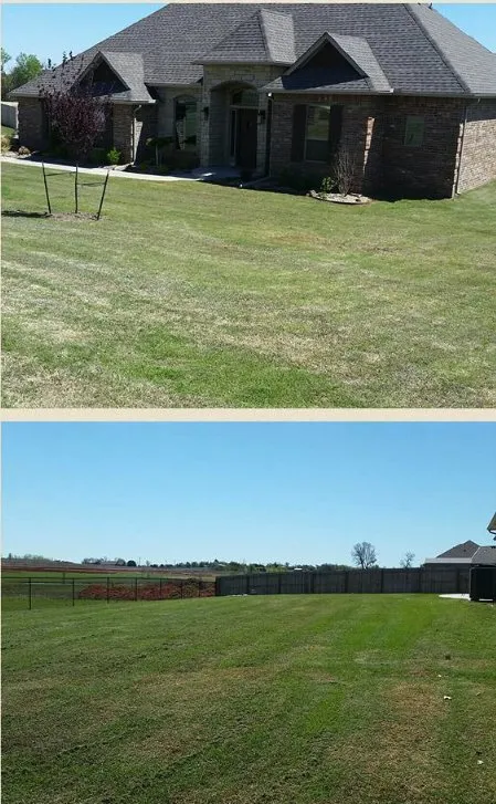 Custom residential landscaping in Wayne, OK - Steve's Lawn Service