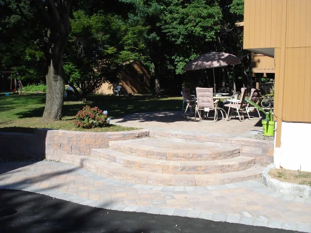 Trusted yard cleanup service with custom design across Chestnut Ridge, NY - Steve's Masonry