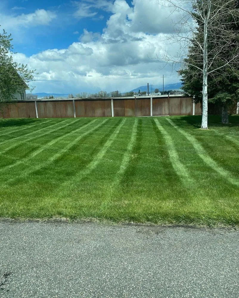 Local outdoor landscaping with custom design in MT, MT by Steve's Precision Lawn Care