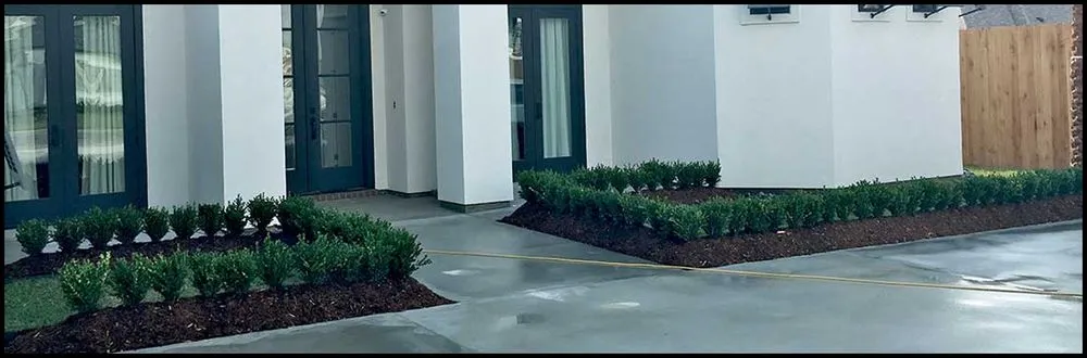 Local landscape installation in Youngsville, LA - Stewart Grounds Management