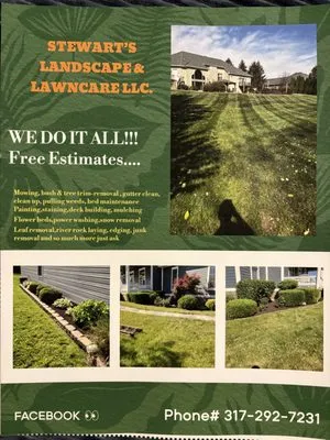 Stewart's Landscape and Lawncare Logo