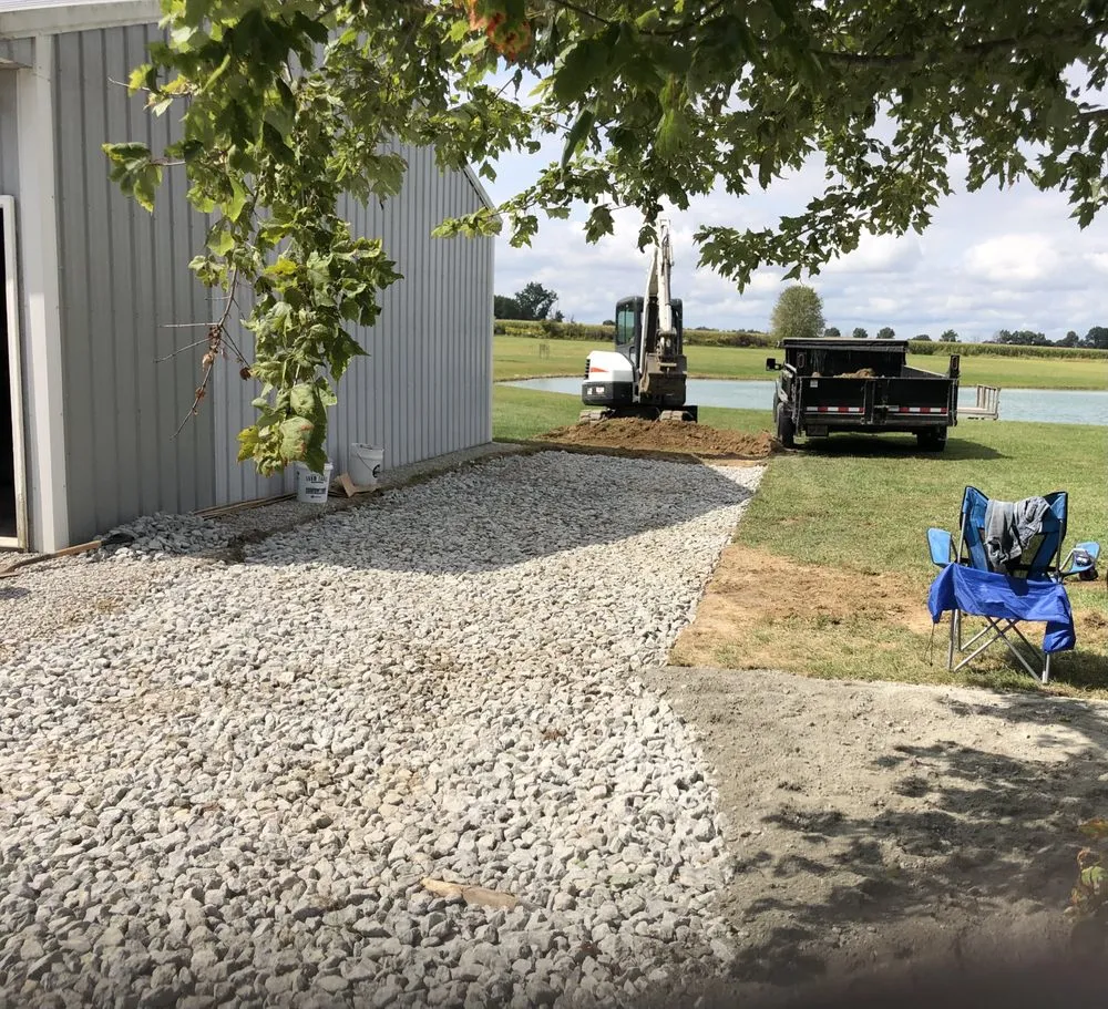 Affordable yard cleanup service in Fayetteville, OH by Stewart's Landscaping & Excavation