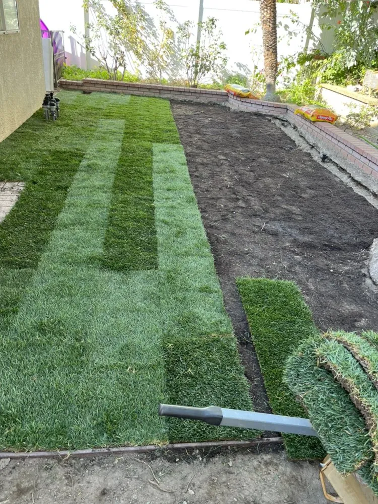 Professional garden landscaping in Fontana, CA - Stewart’s Landscaping & Sprinkler Repair