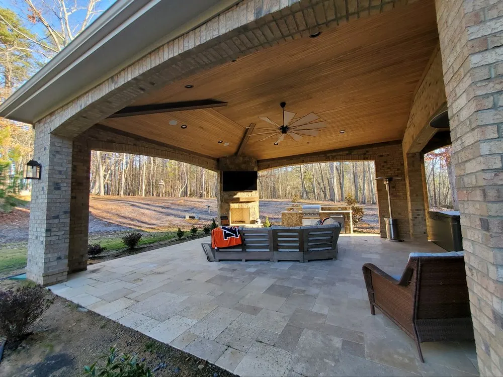 Reliable yard cleanup service in Charlotte, NC by Stewart's Landscaping