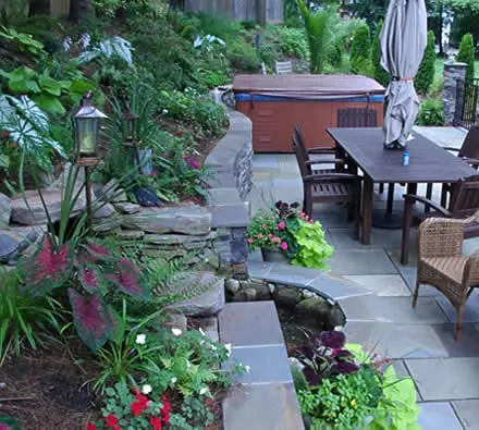 Top-rated outdoor landscaping near you in Annapolis, MD by Stewarts Lawn & Landscape