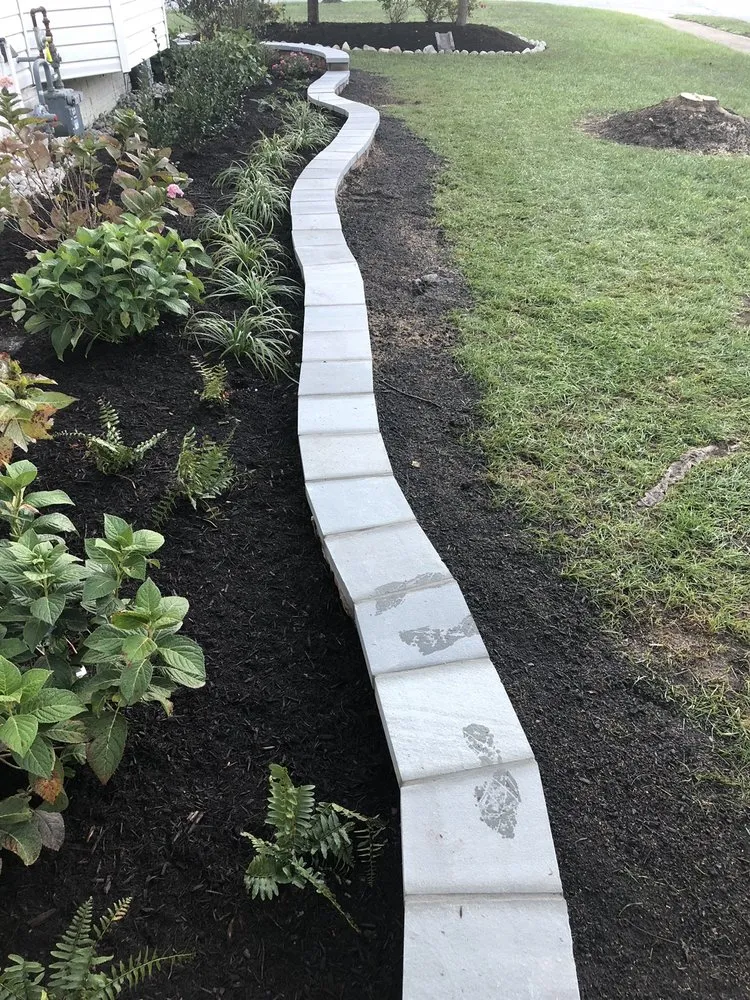 Local landscape installation in Annapolis, MD by Stewarts Lawn & Landscape