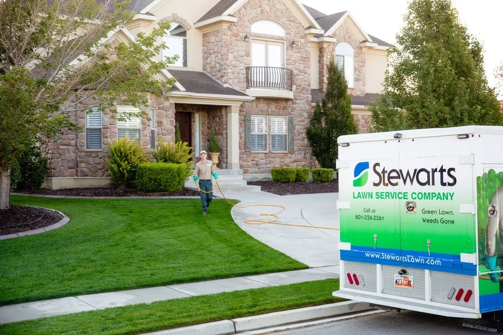 Reliable landscaping services in Layton, UT by Stewart's Lawn Care and Pest Control