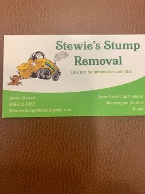 Stewie’s Stump Removal Logo
