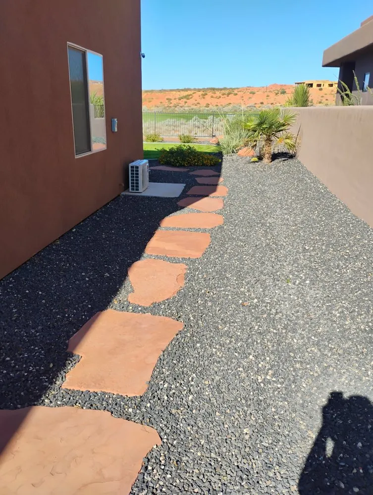 Custom lawn mowing service for beautiful yards in St. George, UT by STG Crew Maintenance & Landscaping