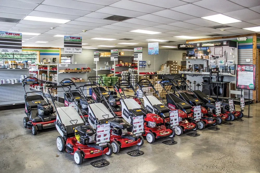 Affordable garden landscaping in Charlotte, NC by STI Turf Care Equipment