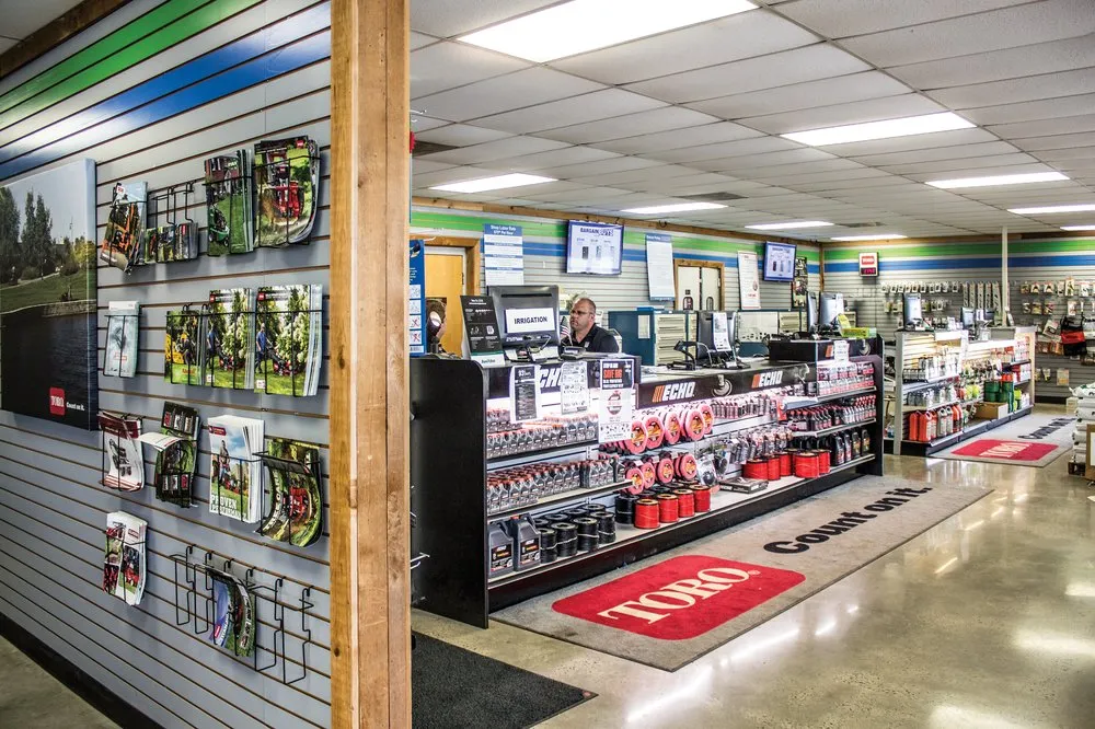 Expert garden landscaping in Charlotte, NC by STI Turf Care Equipment