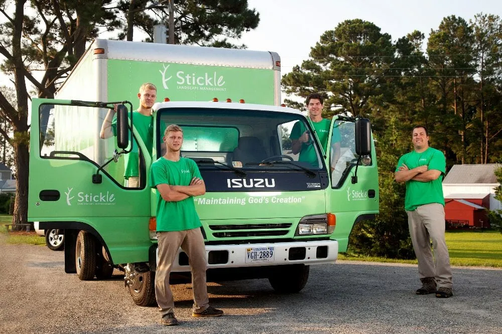 Local outdoor landscaping for homes in Hampton, VA by Stickle Lawn Care