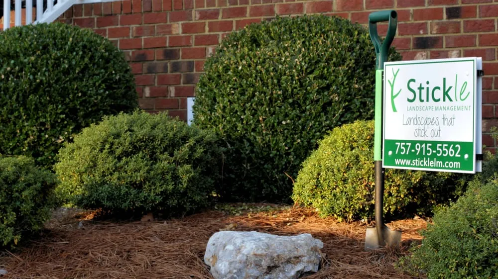 Professional yard maintenance in Hampton, VA by Stickle Lawn Care
