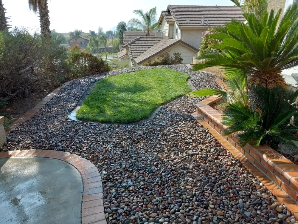Custom garden landscaping in Moreno Valley, CA - Stickley’s Landscape & Repair