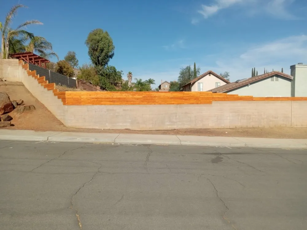 Custom residential landscaping in Moreno Valley, CA by Stickley’s Landscape & Repair