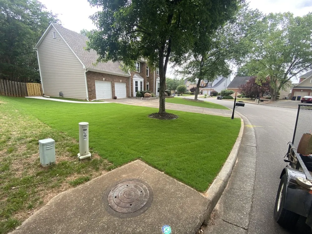 Top-rated landscape design for year-round maintenance across Woodstock, GA - Sticks and Stones Landscape and Lawn Maintenance