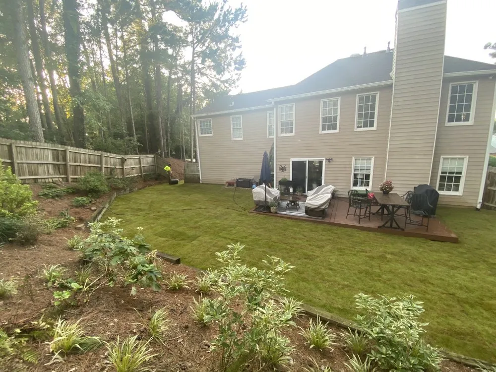 Professional garden landscaping in Woodstock, GA - Sticks and Stones Landscape and Lawn Maintenance