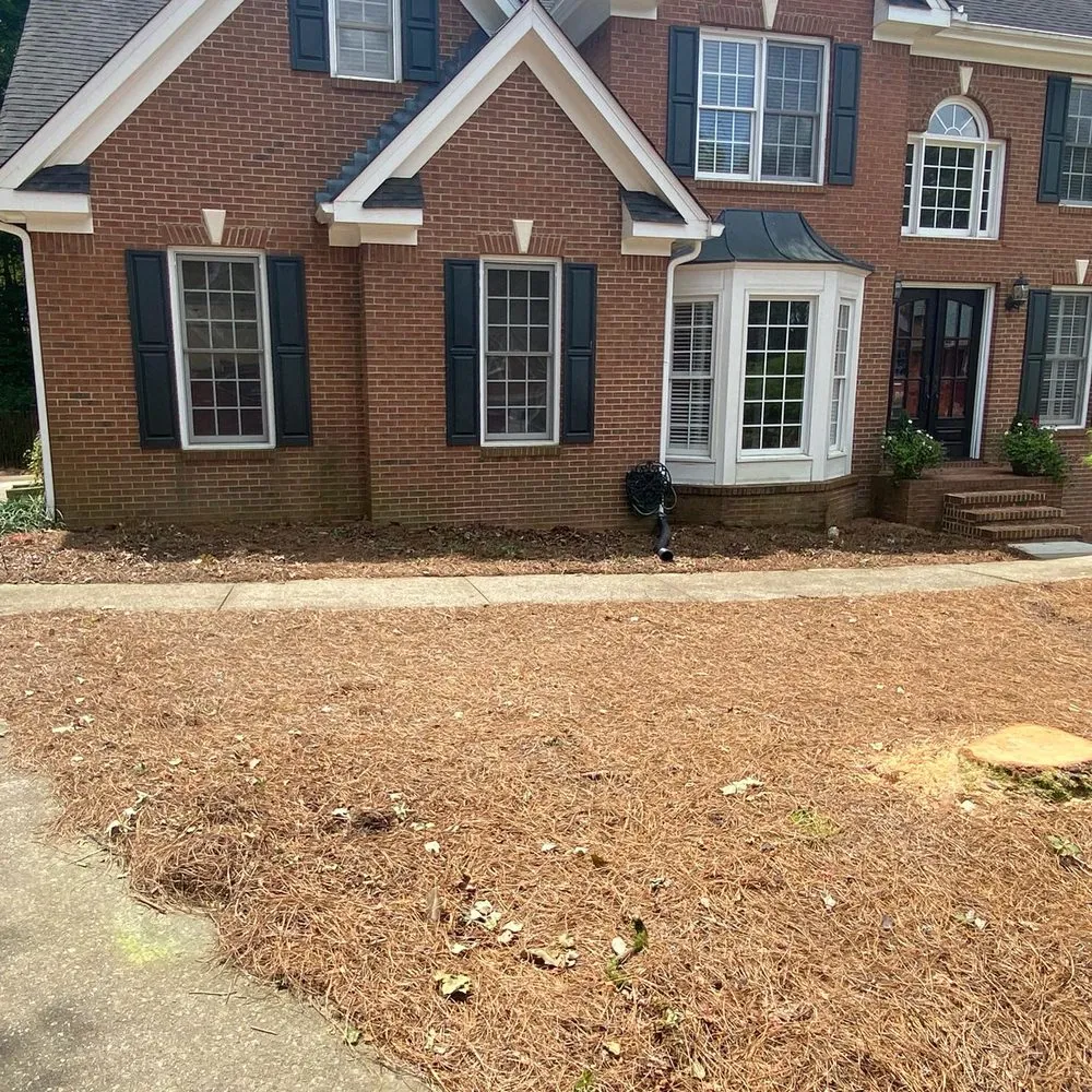 Affordable landscape design for beautiful yards in Woodstock, GA by Sticks and Stones Landscape and Lawn Maintenance