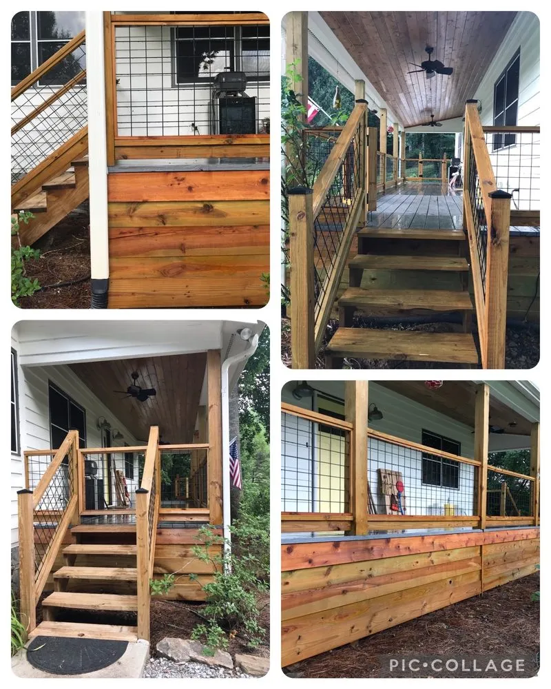 Local outdoor landscaping in Morganton, NC by Stick’s Maintenance