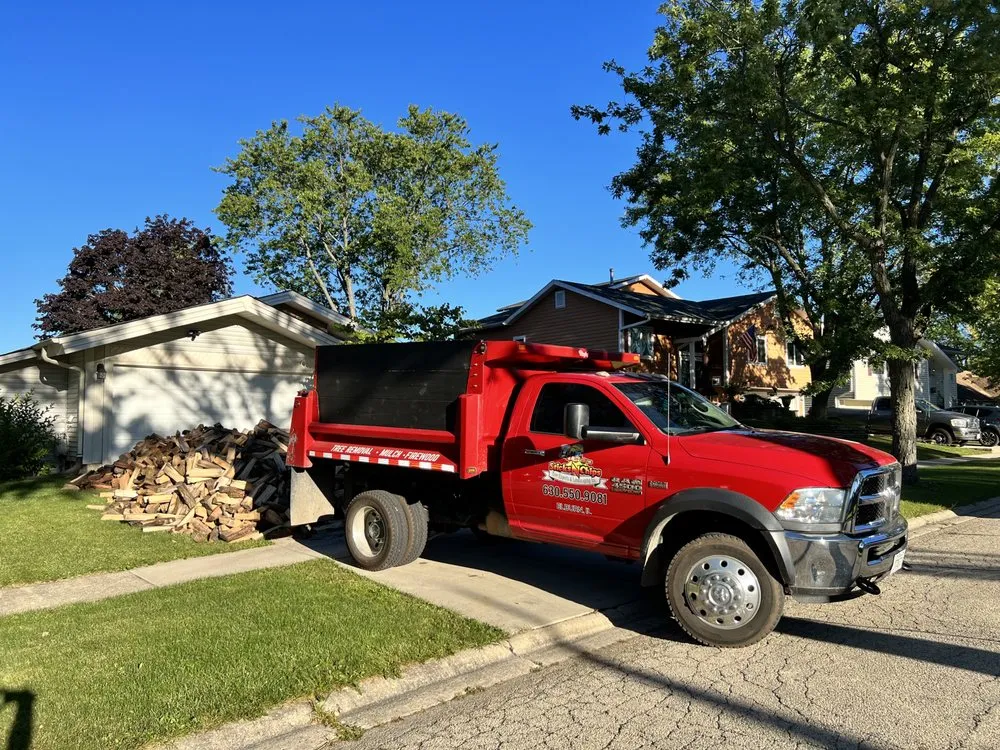 Custom landscaping services in West Chicago, IL by Sticks N Chips Tree Experts and Landscaping