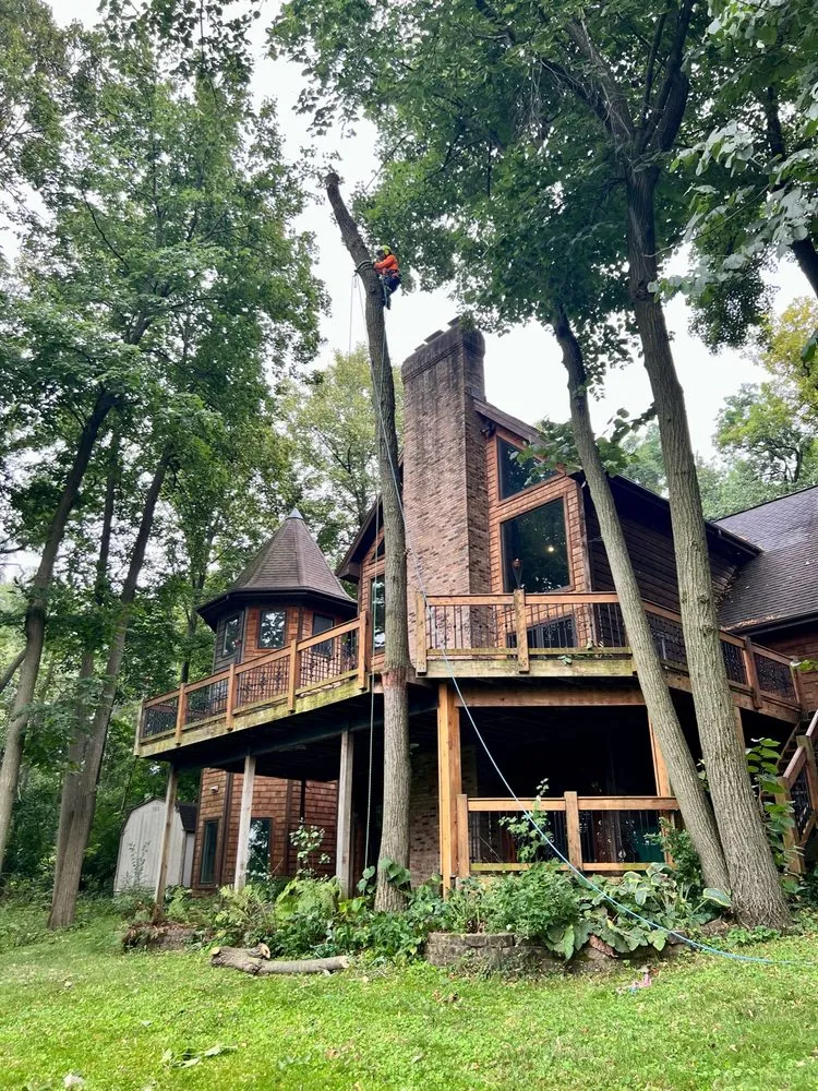 Trusted residential landscaping for residential properties in West Chicago, IL by Sticks N Chips Tree Experts and Landscaping