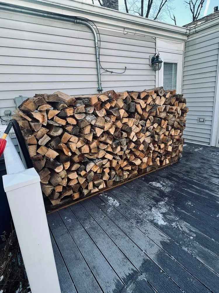 Custom yard cleanup service for residential properties in West Chicago, IL by Sticks N Chips Tree Experts and Landscaping