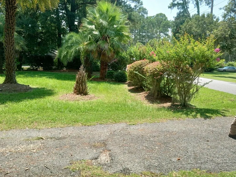 Reliable outdoor landscaping for homes in Waynesville, GA by Stiles Favored By God