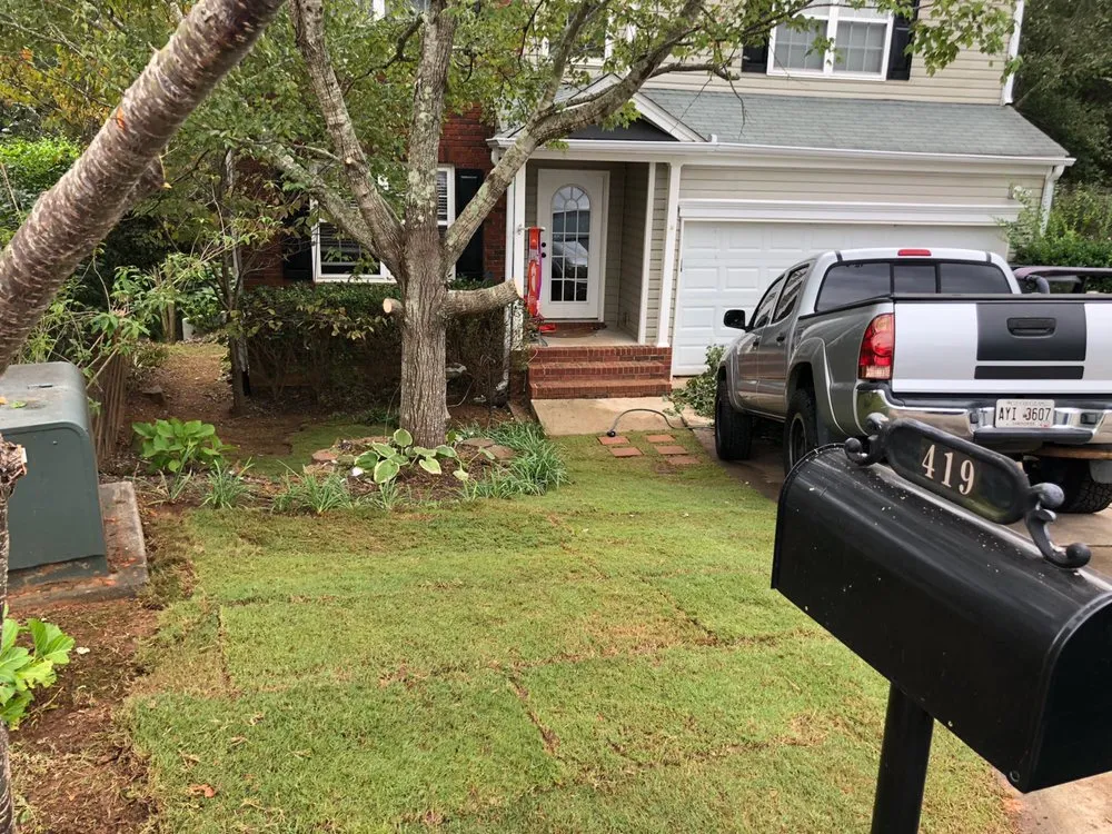 Expert outdoor landscaping for residential properties in Acworth, GA by Still Magnolia