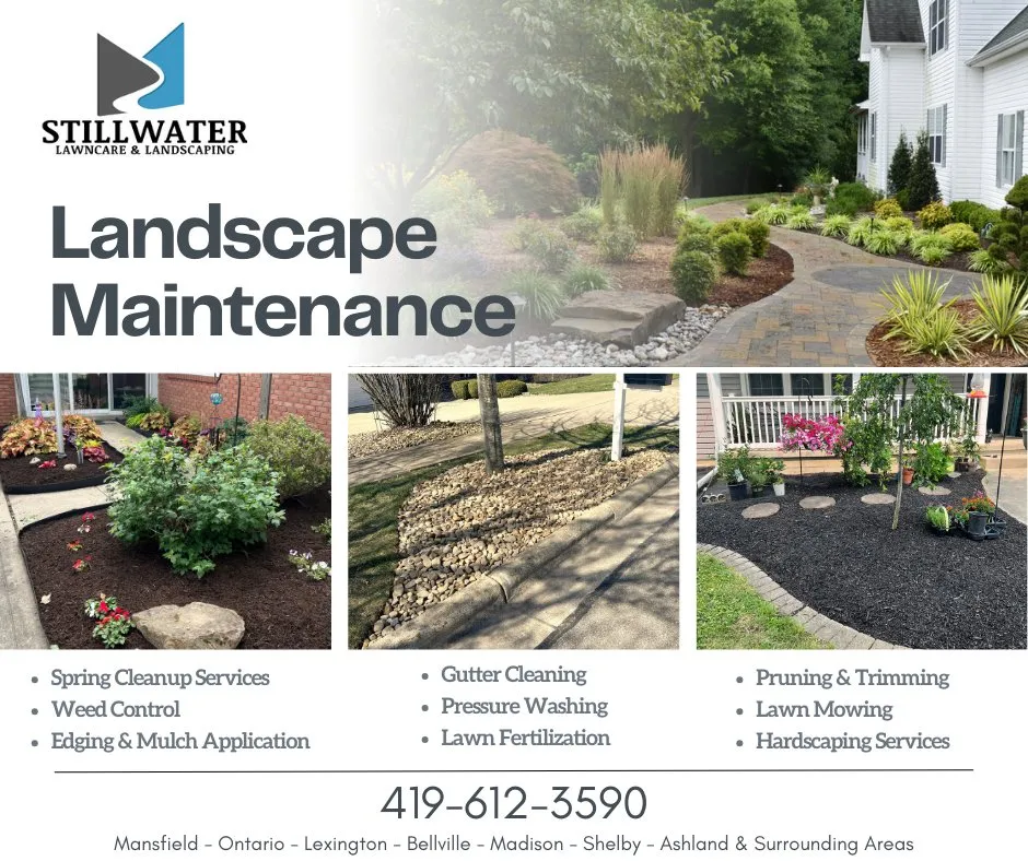 Top-rated garden landscaping in Mansfield, OH - Stillwater Lawncare & Landscaping