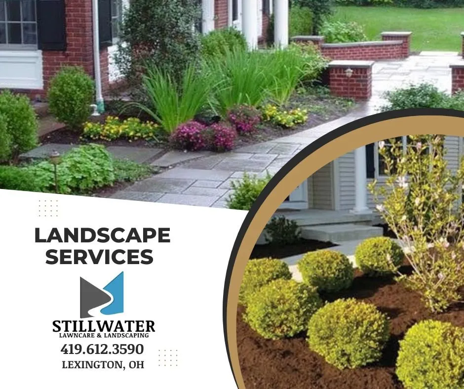 Professional residential landscaping for year-round maintenance in Mansfield, OH by Stillwater Lawncare & Landscaping