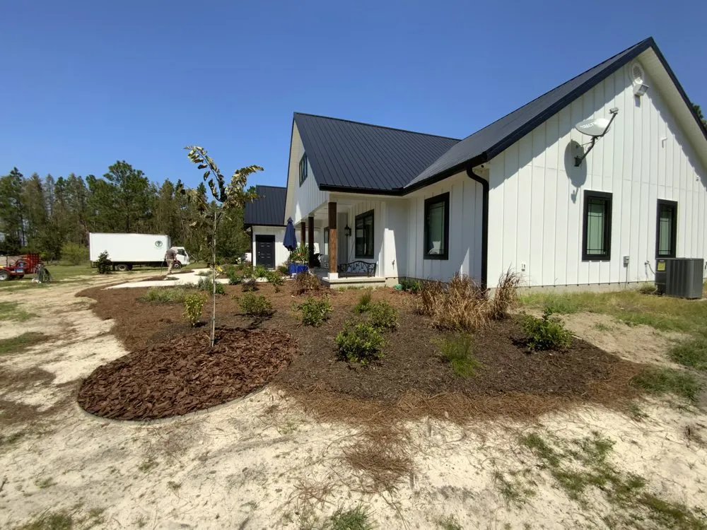 Professional landscape installation for beautiful yards in Tallahassee, FL by Stillwater Nurseries