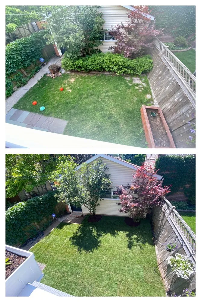 Custom landscape installation in Chicago, IL - STK Landscaping