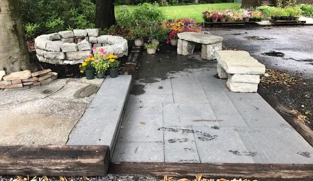 Professional landscape installation in Hewitt, NJ by Stock Yard Supply Company
