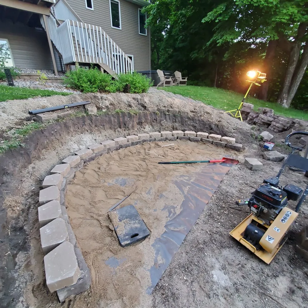 Professional landscape installation for residential properties across Fargo, ND - Stoic Solutions