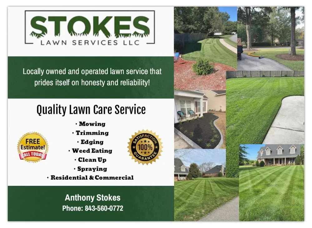 Local landscaping services in Goose Creek, SC - Stokes Lawn Services