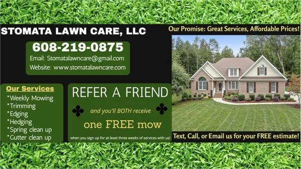 Stomata Lawn Care Logo