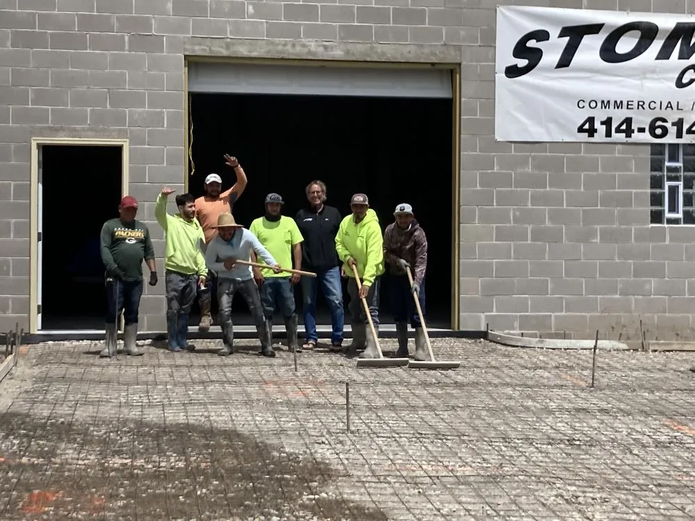 Professional landscape installation experts serving West Milwaukee, WI - Stomper Concrete