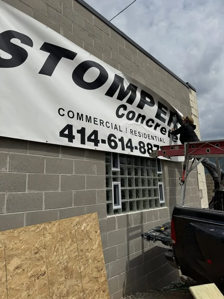 Reliable residential landscaping experts serving West Milwaukee, WI - Stomper Concrete