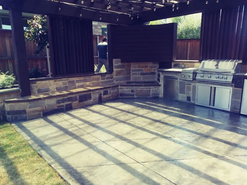 Trusted lawn care service for year-round maintenance across Justin, TX - Stone & Landscaping Masters