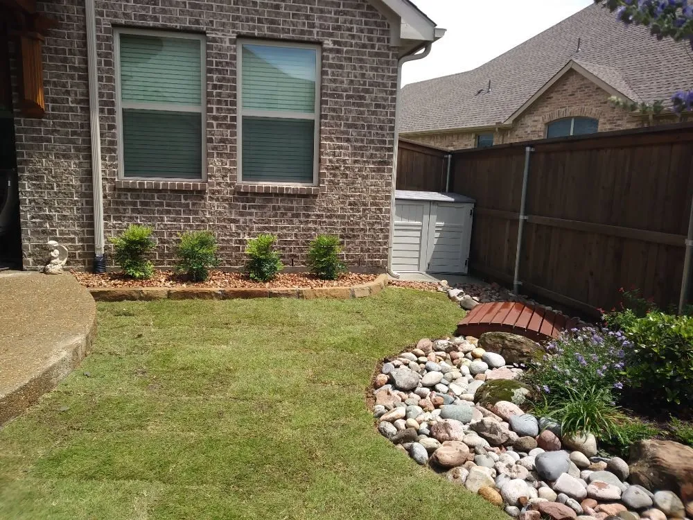 Affordable garden landscaping in Justin, TX - Stone & Landscaping Masters