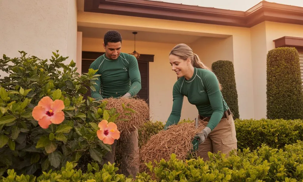 Professional landscape design for beautiful yards across Port St. Lucie, FL - Stone & Mulch Creations