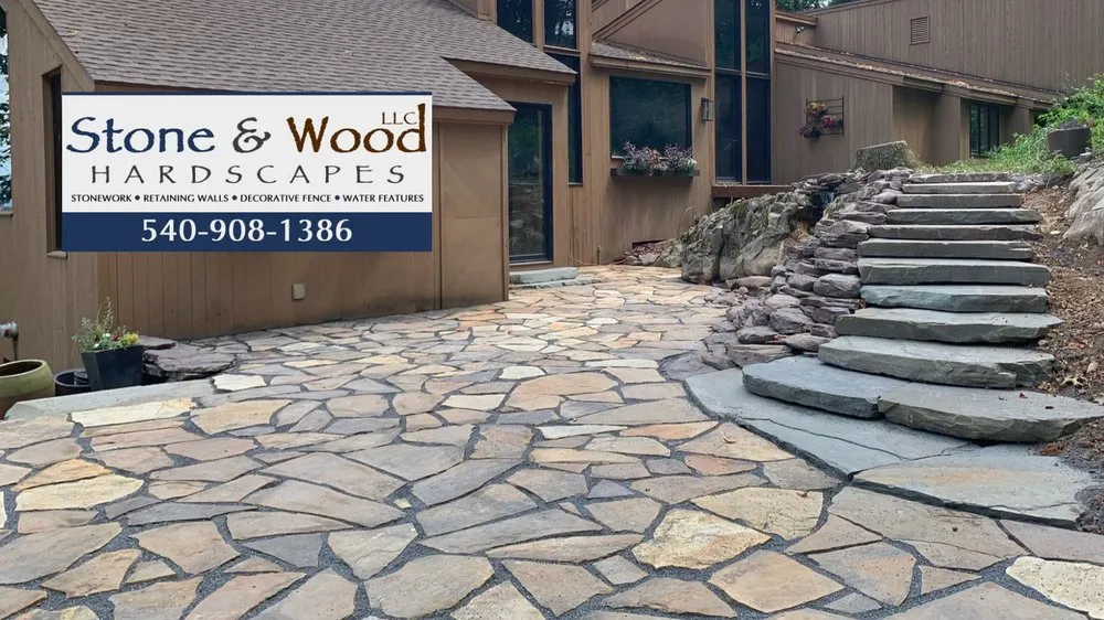 Custom yard maintenance for beautiful yards across Bridgewater, VA - Stone & Wood Hardscapes