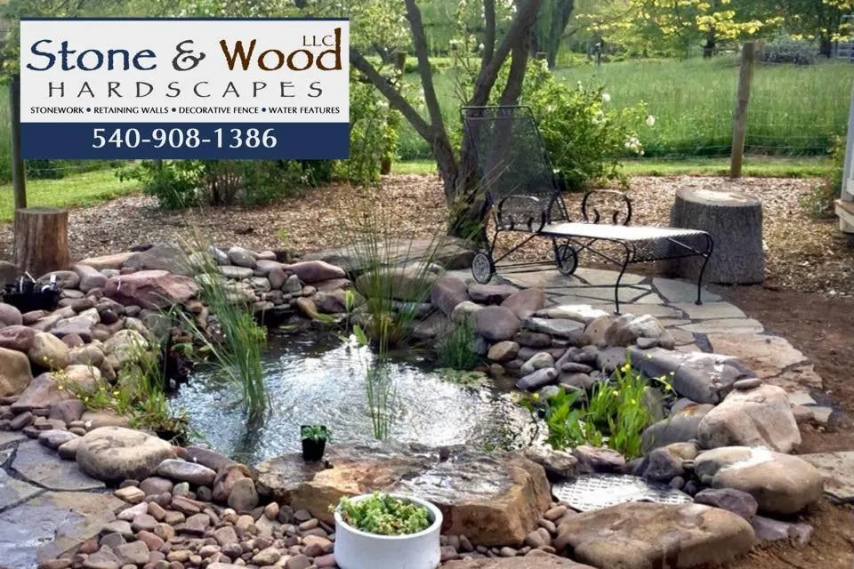 Custom lawn mowing service in Bridgewater, VA by Stone & Wood Hardscapes