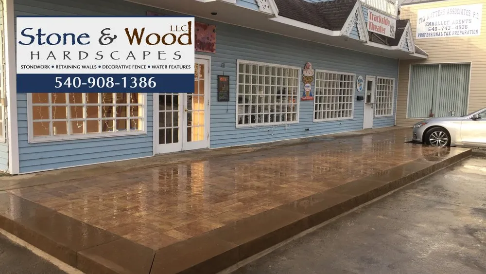 Reliable landscape installation in Bridgewater, VA by Stone & Wood Hardscapes