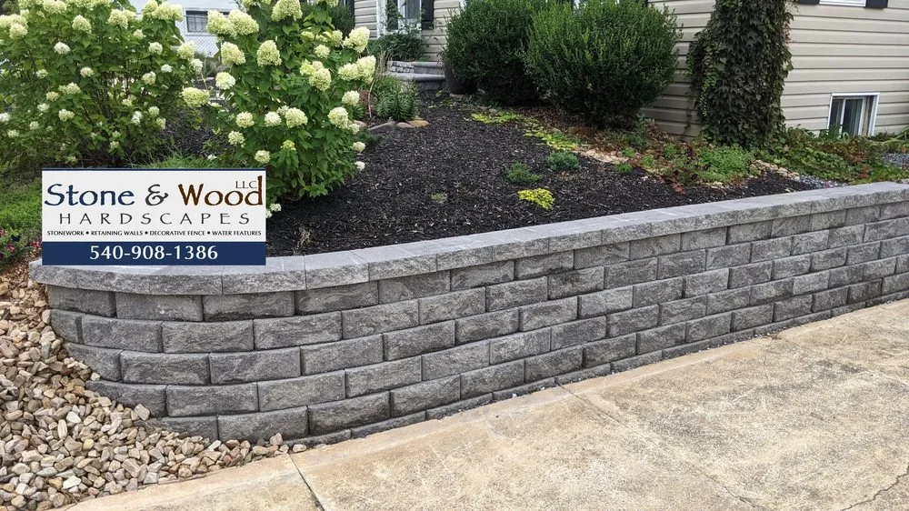 Top-rated garden landscaping in Bridgewater, VA by Stone & Wood Hardscapes