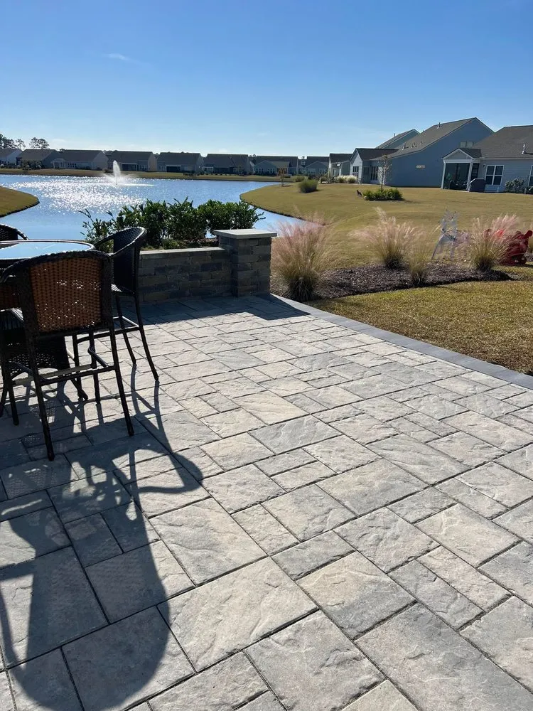 Expert yard cleanup service for year-round maintenance in Myrtle Beach, SC by Stone Age Hardscapes