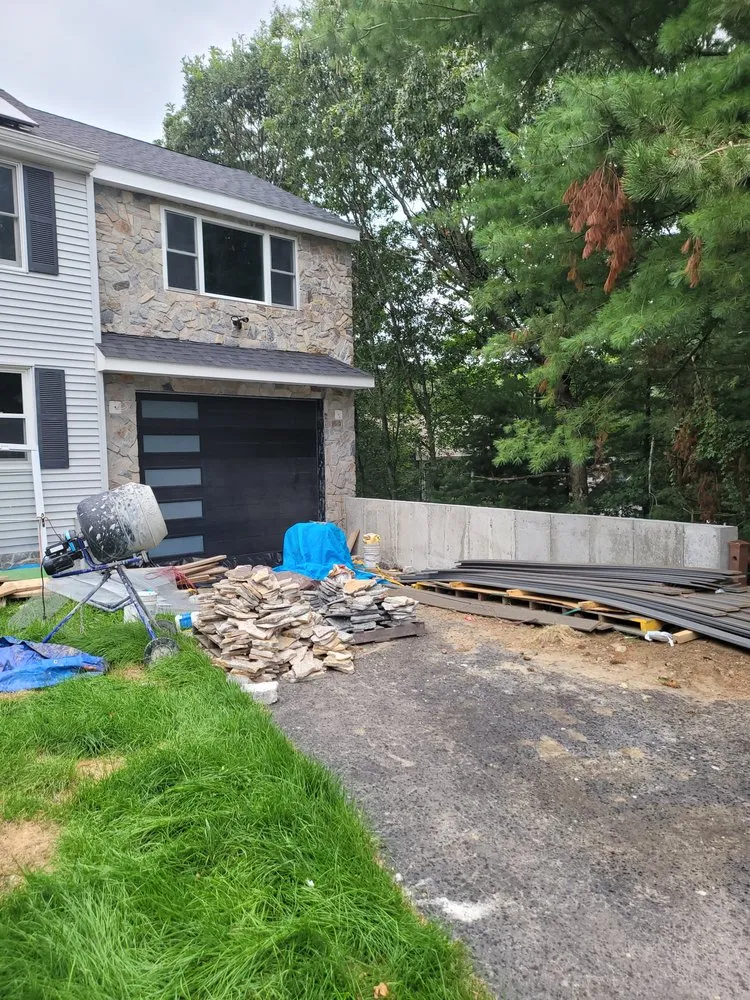 Professional landscape installation in Lynn, MA by Stone And Sod