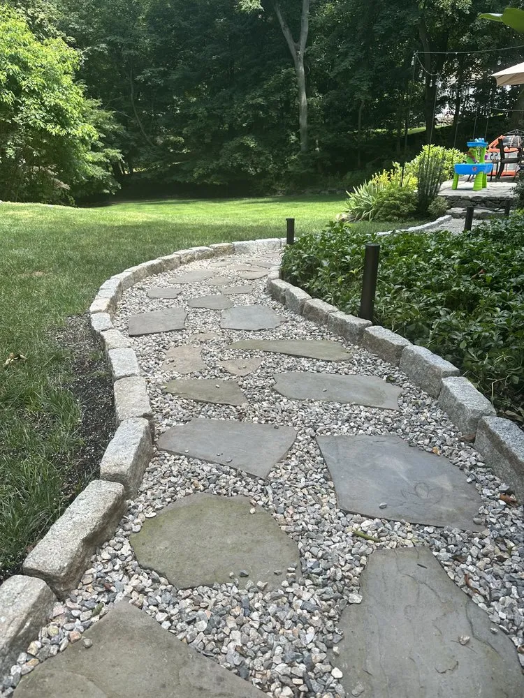 Trusted garden landscaping in Darien, CT by Stone Bridge